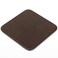 Dacasso Chocolate Brown Leather Square Coaster