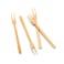 RSVP International Compostable Bamboo Serving Cocktail Picks Appetizer Fork 50Count 6