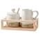 Mud Pie MUD PIE STONEWARE CREAM AND SUGAR