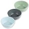Tiny Twinkle Tableware 3 Pack Dish Set BPAFree Cups Plates and Bowls Sets For Kids and Toddlers Polypropylene Plastic Dinnerware Set Sage Charcoal IceBlue Round Bowl