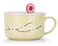 VanEnjoy 30oz Ceramic Bowl Set with Lid HandleCherry Blossoms Among Snow Flake PatternMicrowave for Instant Noodle Sara Cereal Bowl Yellow