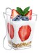 SHOPDAY 5 OzPlasticDessertCups 30 Pack SquareClearCupwithSpoons Small ParfaitCup Mini Plastic Appetizer Shooter Cups for Party Yogurt Mousse