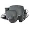 Gibson Elite Soho Lounge Square Reactive Glaze Stoneware Dinnerware Set Service for 4 16pc Eclipse