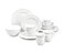 Lenox Dinnerware Serveware Porcelain Tableware Opal Innocence Carved Style 16Piece Dinnerware Set