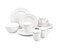 Lenox Dinnerware Serveware Porcelain Tableware Opal Innocence Carved Style 16Piece Dinnerware Set