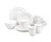 Lenox Dinnerware Serveware Porcelain Tableware Opal Innocence Carved Style 16Piece Dinnerware Set