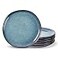 AmorArc Ceramic Dinner Plates Set of 6 105 Inch Handmade Reactive Glaze Stoneware Plates Rustic Shape Dinnerware Dish Set for Kitchen Microwave Dishwasher Safe Scratch Resistant