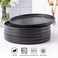 AmorArc Stoneware Dinner Plates Set of 6 105 Inch Reactive Matte Glaze Ceramic Plates Set Modern Dinnerware Dish set for KitchenMicrowave Dishwasher Safe Scratch Resistant Matte Black