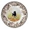 Spode Woodland Hunting Dogs Black Labrador Dinner Plate
