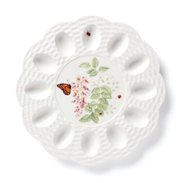 Lenox 893457 Butterfly Meadow Egg Tray Easter Serveware