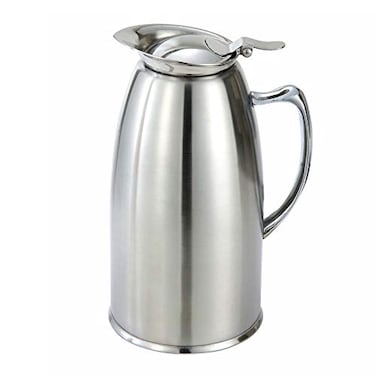 Winco 20oz SS Lined Coffee Server Pot Insulated Satin Finish