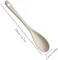 Ebonee 5 Inch White Ceramic Coffee Spoon with Long handle Small Tea Spoons for SoupYogurtIcecream Appetizers Desserts Teaspoon Kitchen Tool 12 Pack