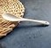 Ebonee 5 Inch White Ceramic Coffee Spoon with Long handle Small Tea Spoons for SoupYogurtIcecream Appetizers Desserts Teaspoon Kitchen Tool 12 Pack