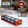 Ksestor Flight Board with 4 Glasses Mimosa and Tasting Server