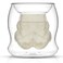 JoyJolt Star Wars Stormtrooper Borosilicate Glass Coffee Mug 65 oz Double Wall Heat Resistant Dishwasher Safe Includes 1
