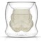 JoyJolt Star Wars Stormtrooper Borosilicate Glass Coffee Mug 65 oz Double Wall Heat Resistant Dishwasher Safe Includes 1