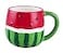 123Arts Coffee MugWatermelon Ceramic Coffe Mug Teacup Milk Cup Oatmeal Cup