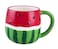 123Arts Coffee MugWatermelon Ceramic Coffe Mug Teacup Milk Cup Oatmeal Cup