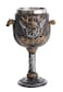 Pacific Giftware Viking Warrior Ship Ceremonial Chalice Cup 8oz Wine Goblet