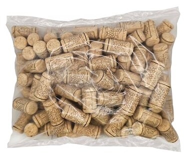 LD Carlson 8 x 134 First Quality Straight Wine Corks 100Bag