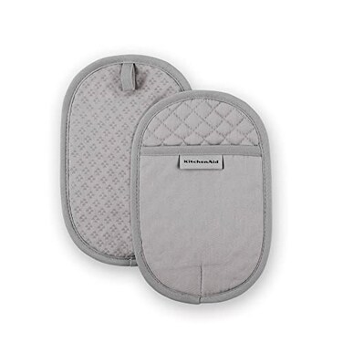 KitchenAid Asteroid Pot Holder 2Pack Set Grey 65x10