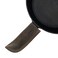 Hide &amp; Hide Drink Full Grain Leather Hot Handle Cast Iron Protector Panhandle Potholder Double Layered Double Stitched Slides OnOff Easily onto Metal Skillet Grips Handmade Espresso