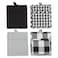 DII Gingham Check Kitchen Collection Black Potholder Set