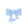 AXMCCH 10mm Bow Shape Straw Topper for Stanley Cup Blue