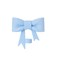 AXMCCH 10mm Bow Shape Straw Topper for Stanley Cup Blue
