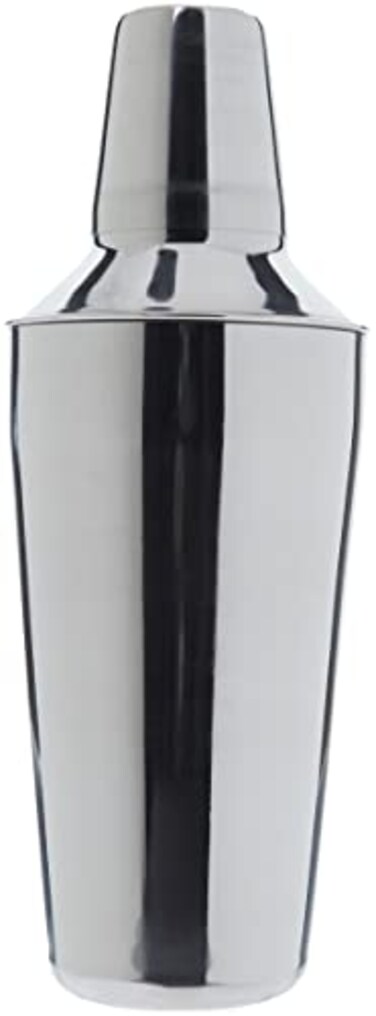 Winco 28 Oz Classic Bar Shaker 3Pc Set SS