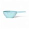Tupperware Small 1 Quart Colander Strainer with Handle in Light Blue