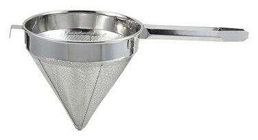 Winco 10 China Cap Strainer Fine SS