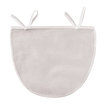 HIC Kitchen Unbleached Nut Milk Bag with Drawstring Closure 11 x 9Inches