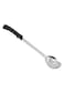 Winco Prime Stainless Steel Basting Spoon with Stop Hook Handle NSF Solid 15