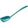 Gourmac Hutzler 11 Inch Melamine FlatFront Spoon Turquoise
