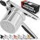 Priority Chef PriorityChef Large 15oz Potato Ricer Heavy Duty Stainless Steel Potato Masher and Ricer Kitchen Tool Press and Mash Kitchen Gadget For Perfect Mashed Potatoes Everytime