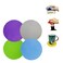MJPCUAU Jar Opener Kit 5 in 1 Multi Function Can Opener 4 in 1 Bottle Opener with Non Slip Rubber Jar Gripper Pad for Arthritis Weak Hands