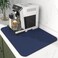 WISELIFE Dish Drying Mat Super Absorbent Drying Mat Large Dish Drying Mats for Kitchen Counter Easy Clean Dish Mat Kitchen Drying Mat15x 18 Classic Blue