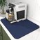WISELIFE Dish Drying Mat Super Absorbent Drying Mat Large Dish Drying Mats for Kitchen Counter Easy Clean Dish Mat Kitchen Drying Mat15x 18 Classic Blue