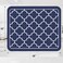 WISELIFE Dish Drying Mat Super Absorbent Drying Mat Large Dish Drying Mats for Kitchen Counter Easy Clean Dish Mat Kitchen Drying Mat15x 18 Stylish Blue