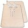 Xanllaxa 2 Pack XXL Large Microfiber Dish Drying Mat2417 inch Absorbent Dish Drainer Kitchen CounterDish Drying Pad for CountertopsSinksDraining RacksBeige