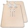 Xanllaxa 2 Pack XXL Large Microfiber Dish Drying Mat2417 inch Absorbent Dish Drainer Kitchen CounterDish Drying Pad for CountertopsSinksDraining RacksBeige