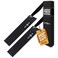 Chef Sac Knife Edge Guards Universal Knife Sheath Covers Professional Kitchen Chef Knife Protector Set Blade Guard BPAFree ABS Plastic NonScratch Felt Lining 2Pack 85