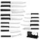 RADA Rada Cutlery Ultimate 15Piece Gift Set with Quick Edge Sharpener Stainless Steel Blades Black Handle