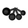 KitchenAid Universal Measuring Cup Set 4Piece Black