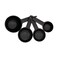 KitchenAid Universal Measuring Cup Set 4Piece Black