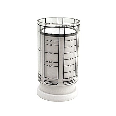 KitchenArt 1 Cup AdjustACup Plastic White