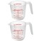 Norpro 2Cup Plastic Measuring Cup 2Pack
