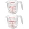 Norpro 2Cup Plastic Measuring Cup 2Pack
