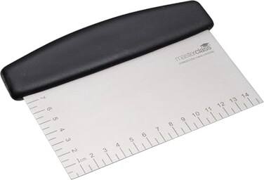 Master Class MasterClass Stainless Steel Dough ScraperCutter Silver 15 x 75 cm
